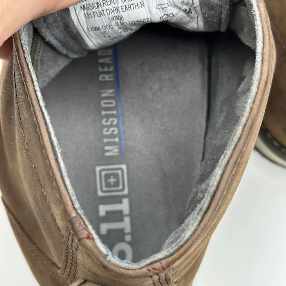 5.11 Tactical Mission Ready Chukka Boots Men’s sz 7.5 women’s 9